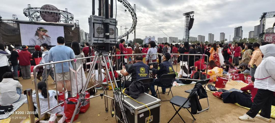 中金鷹（海南）押運護衛有限公司圓滿完成大型演唱會無人機反制任務